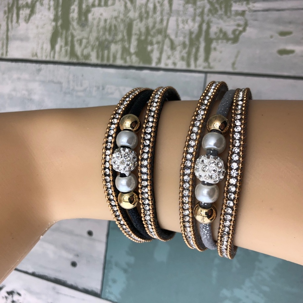 Fashion Bracelets With Magnetic Clasp Lot of 2 NEW - Picture 5 of 6